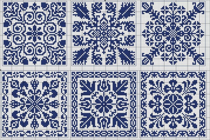 Мотивы для жаккарда