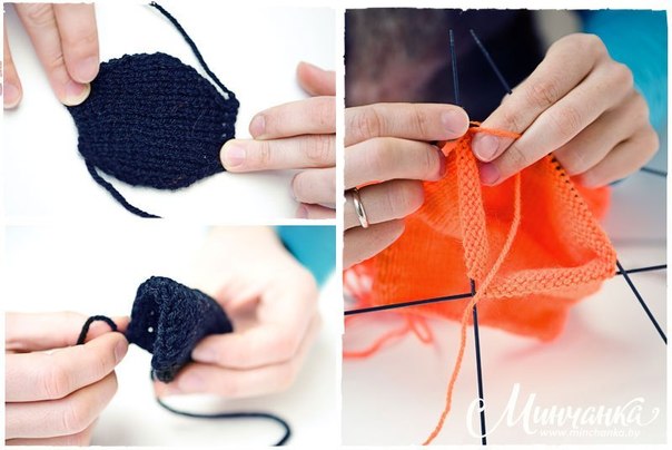 Оригинальный шарф "Лисичка"