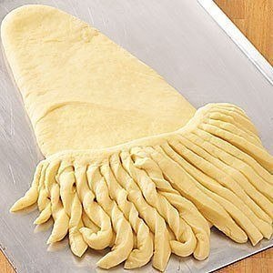 Пирог в виде Санта-Клауса