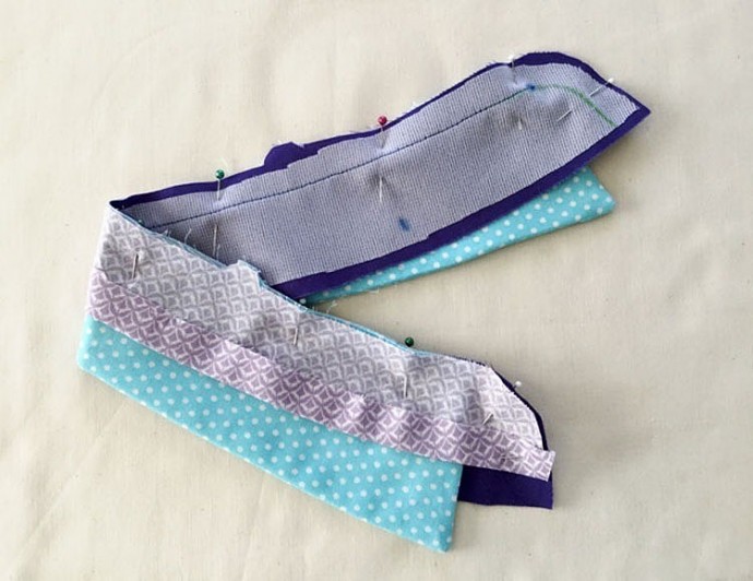 Простое вшивание рубашечного воротника