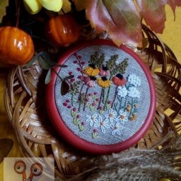 ​Вышивка "Цветочная поляна"