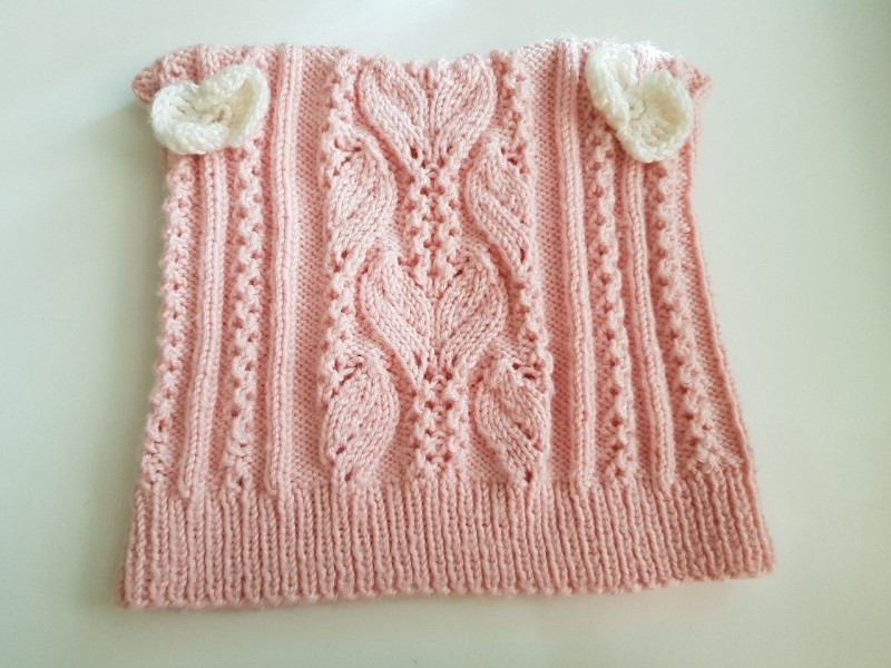 Красивый узор для шапочки