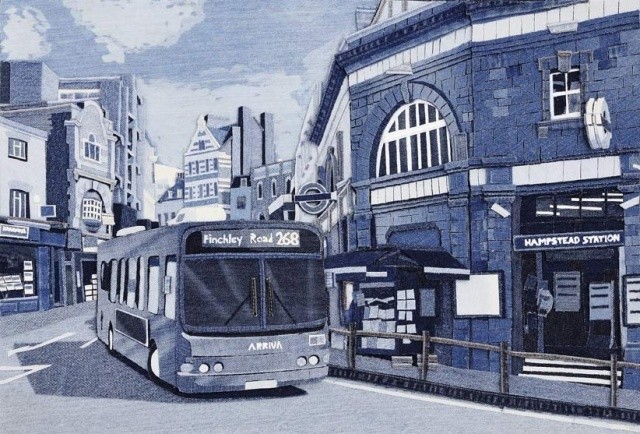 Джинсовые картины