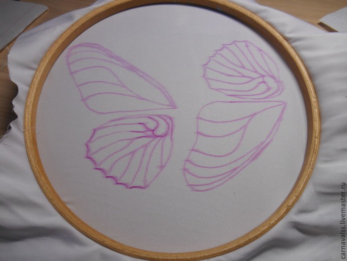 Интерьерная бабочка