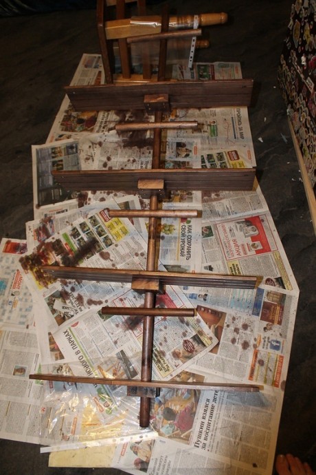 Креативный морской стеллаж своими руками