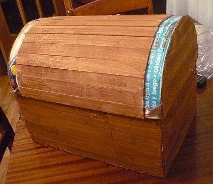 Интерьерный декоративный сундук