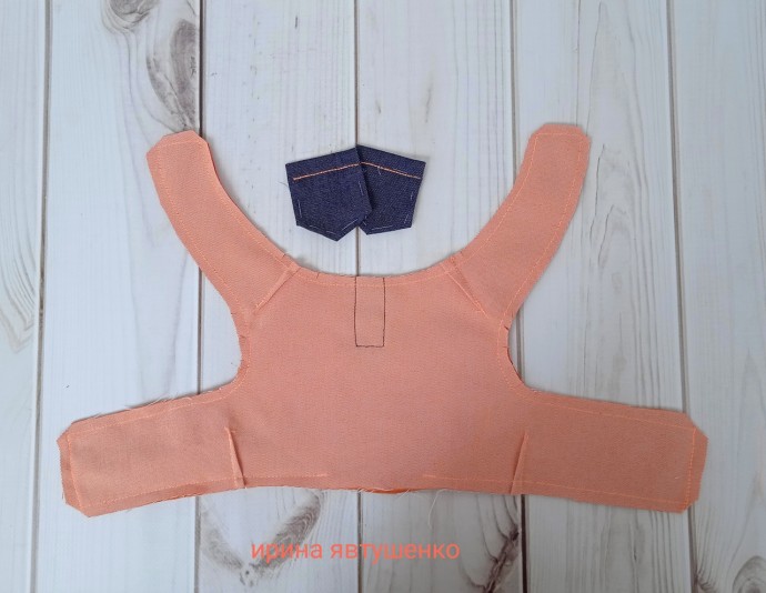 Джинсовая шлейка: мастер-класс