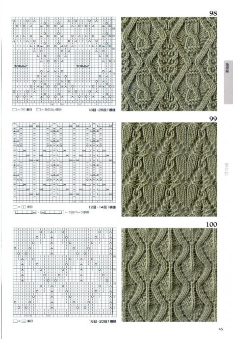 Невероятной красоты узоры для вязания спицами Невероятной красоты узоры для вязания спицами