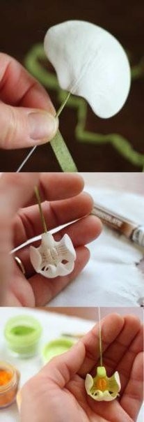 Орхидеи для украшения торта