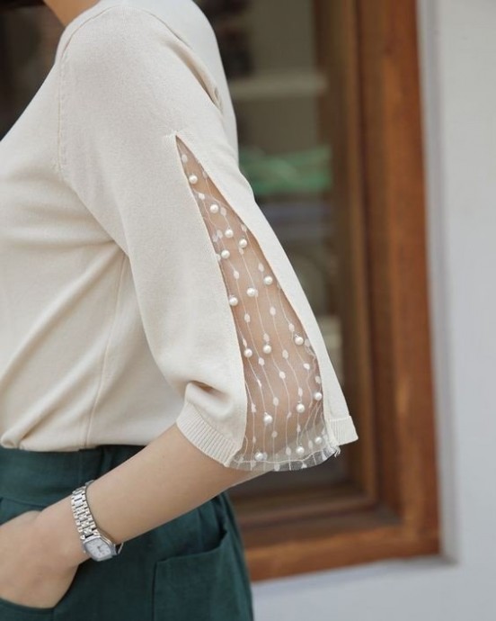 Простые и интересные идеи оформления рукавов