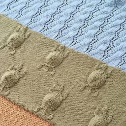 ​Узор в копилку "Черепашки": вязание спицами