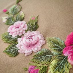 Вышивка гладью