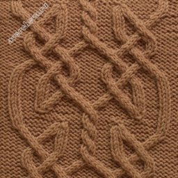 Араны и ажурные узоры спицами