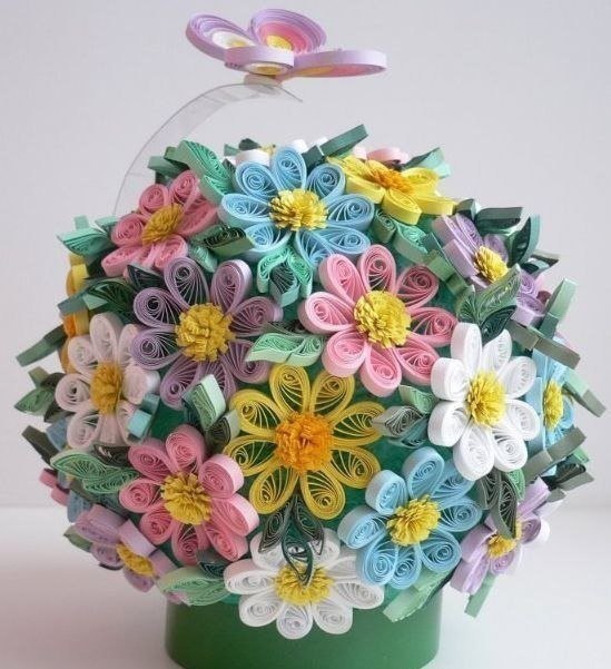 Чудесные идеи квиллинга