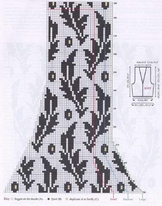 Элегантная жилетка жаккардовым узором