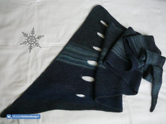 Интересная и простая идея шарфа