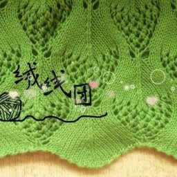 ​Интересный узор спицами