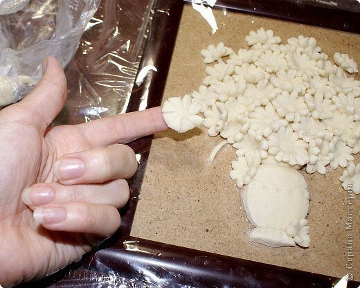 Картина из соленого теста своими руками