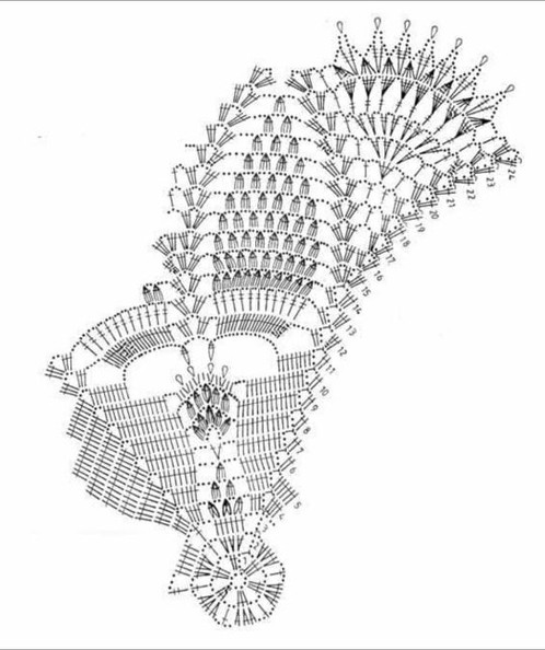 ​Изысканно красивая салфетка