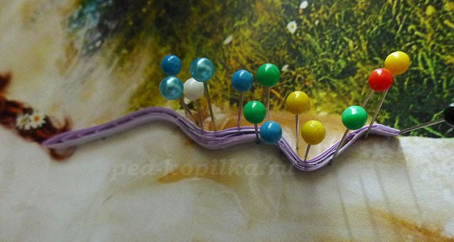 Картина в технике квиллинг: мастер-класс