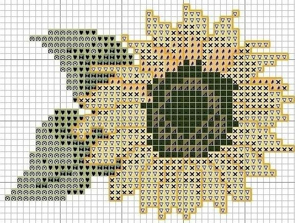 Цветочная вышивка