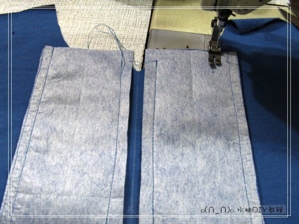 Техники шитья застёжки поло