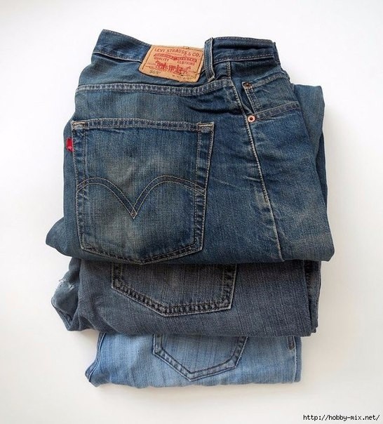 Корзинка из старых джинсов: мастер-класс