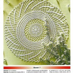 Интересные салфетки крючком