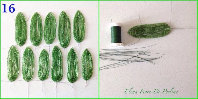 Рождественская звезда из бисера