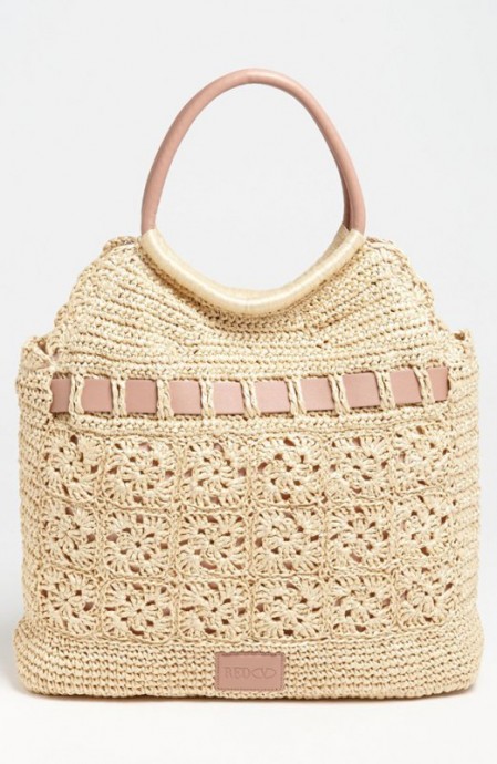 Сумочка Red Valentino, связанная крючком