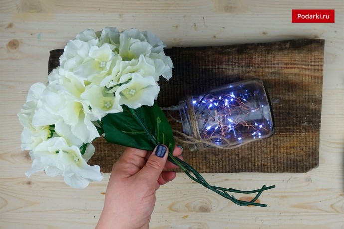 Светильник-бра «Ваза с цветами»