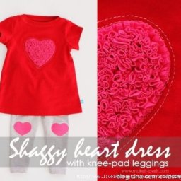 ​Аппликация "Сердечко" для детской одежды: мастер-класс