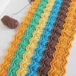 ​Интересный узор с волнами