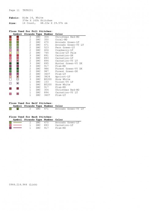 ​Вышиваем изумительные тюльпаны