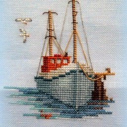 ​Морская тема в вышивке крестом