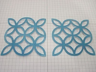 Филигранная подвеска из бумаги