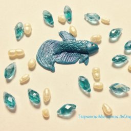 Создание рыбки-петушка из полимерной глины: мастер-класс