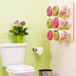 Мастерим красивые держатели для полотенец из жестяных банок