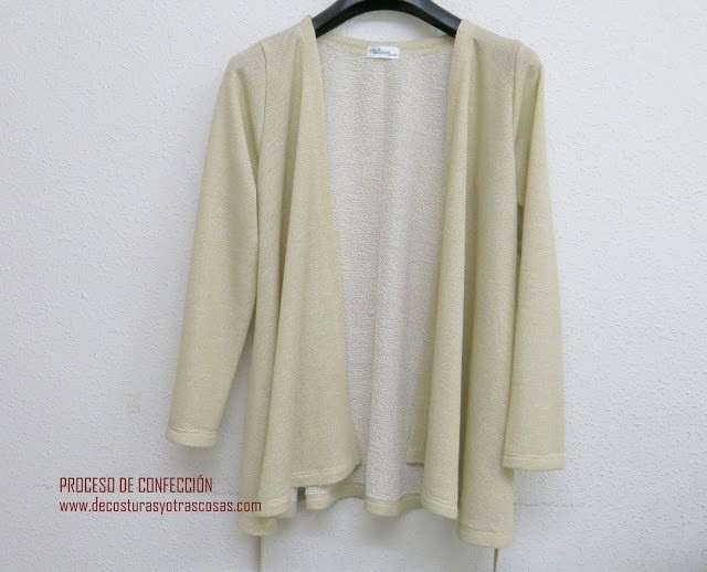 ​Пошив летящего кардигана