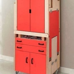 ​Раскладной стол-шкаф