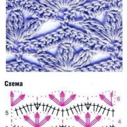 ​Интересные узоры крючком