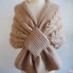 Красивый шарф - накидка