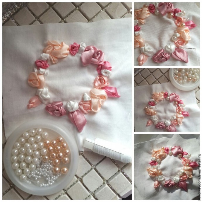 Свадебная подушечка для колец Свадебная подушечка для колец