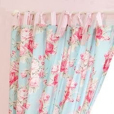 Шторы на завязках вместо петель