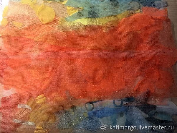 Рисуем копию картины Клода Моне в технике арт-текстиль