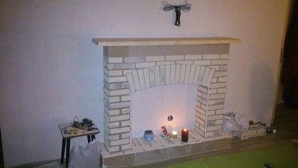Искусственный камин своими руками