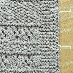 ​Невидимая петля для больших пуговиц