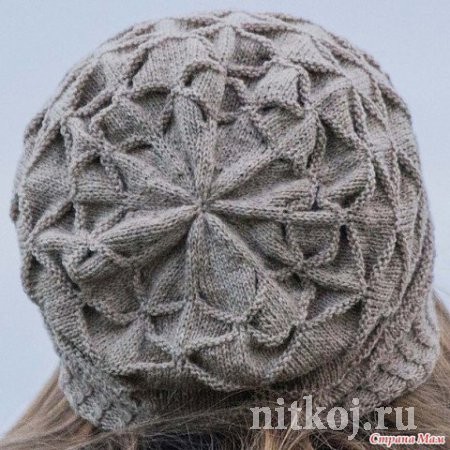 ​Очень красивый узор для шапочки