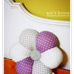 Подушка-цветочек: мастер-класс