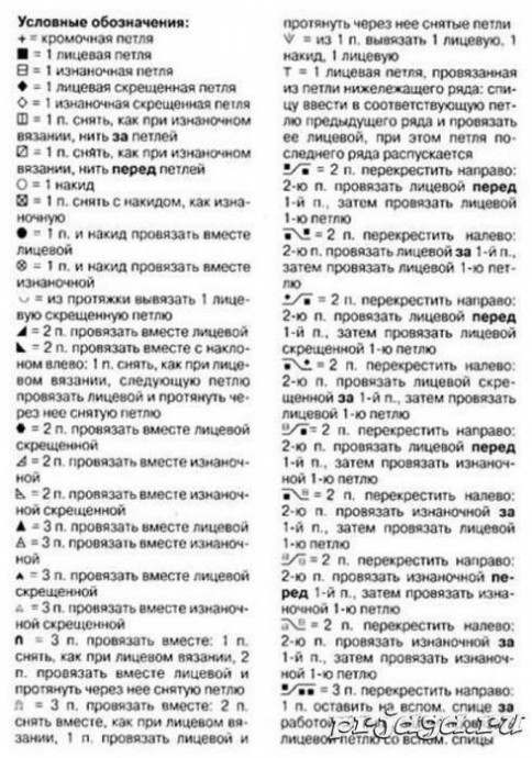 Узор спицами изумительной красоты